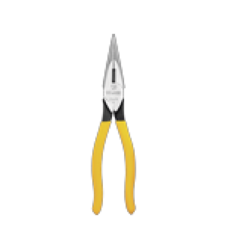 PINZA DE  PUNTA CONICA CON CORTE PARA TRABAJO PESADO DE 8 PULGADAS.