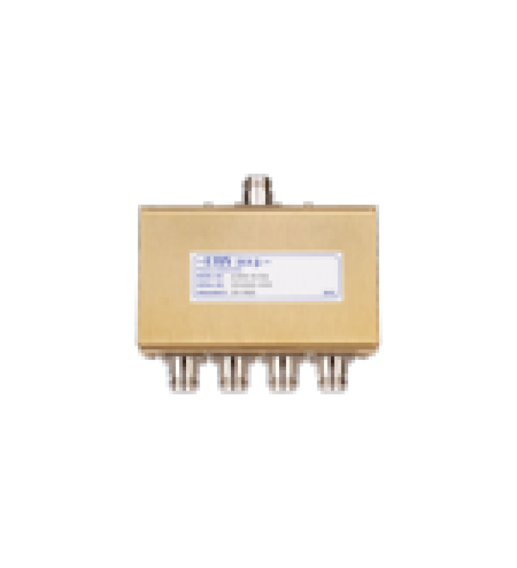 DIVISOR DE POTENCIA EMR DE 4 VIAS, 30-960 MHZ, 0.5 WATT, CONECTORES N HEMBRA.