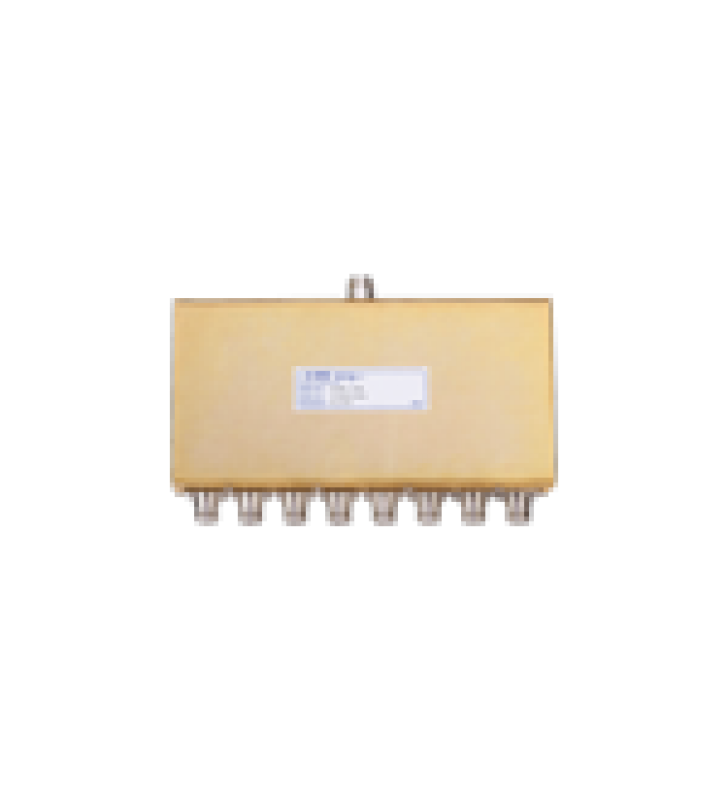 DIVISOR DE POTENCIA EMR DE 8 VIAS, 30-700 MHZ, 0.5 WATT, CONECTORES N HEMBRA.