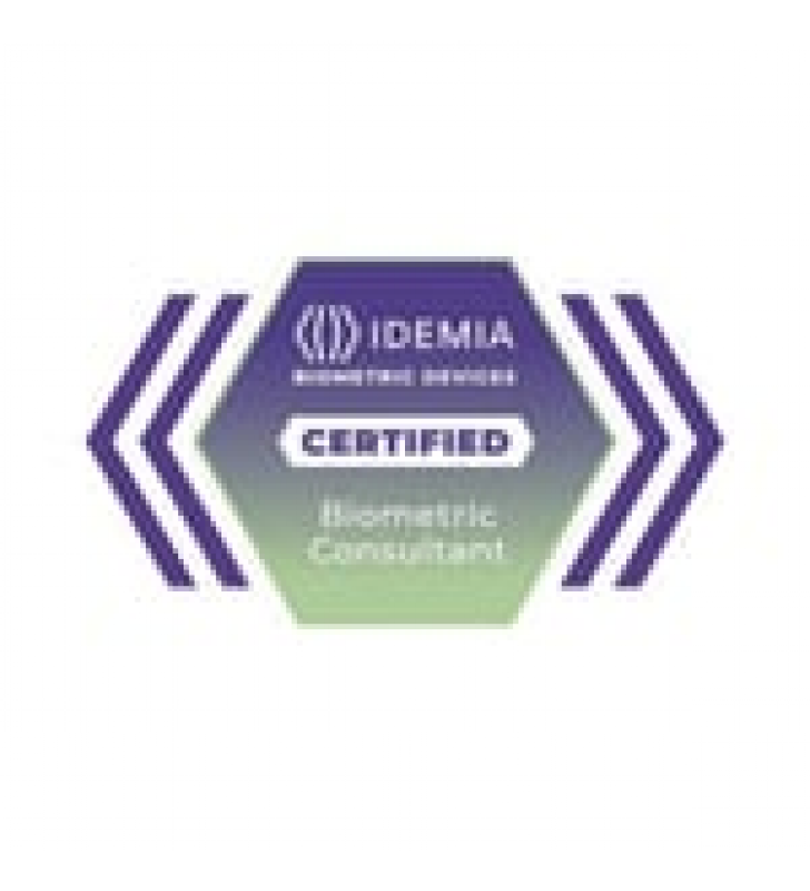 CONSULTOR BIOMETRICO CERTIFICADO, MEMBRESIA DE 2 ANOS CON ACCESO AL MODULO DE VENTAS 24/7 A LA PLATAFORMA DE APRENDIZAJE DE DISPOSITIVOS BIOMETRICOS DE IDEMIA.