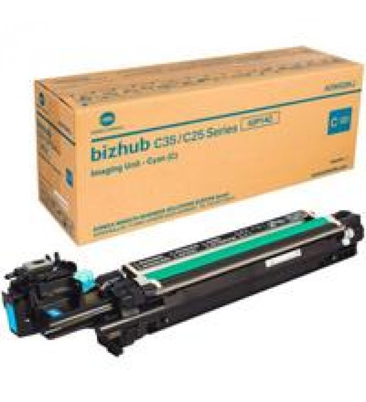 UNIDAD DE IMAGEN KONICA MINOLTA CYAN BIZHUB C35P C35 C25 RENDIMIENTO 30000 IMPRESIONES 5% DE COBERTU