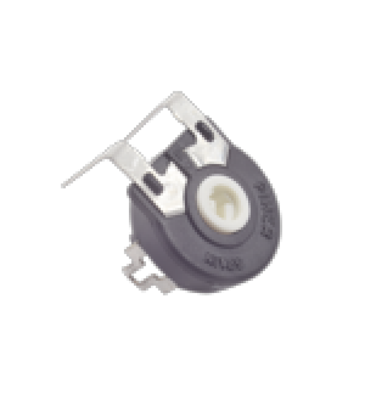 POTENCIOMETRO DE CERMET, 25 K OHM, 0.25 WATT, 15 MM, AJUSTE VERTICAL.