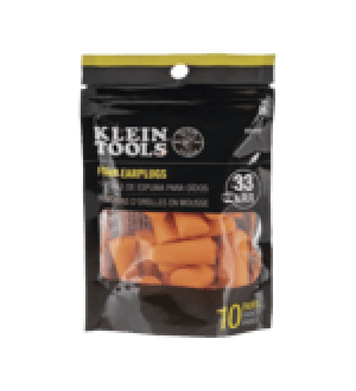 TAPONES DE ESPUMA PARA OIDOS (PAQUETE CON 10 PARES)