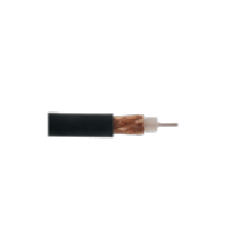RETAZO DE 10 METROS DE CABLE COAXIAL RG-59/U, 75 OHM, NUCLEO DE ACERO REVESTIDO-COBRE, BLINDAJE EN MALLA COBRE-TRENZADO, AISLANTE-POLIETILENO, FORRO DE PVC.?