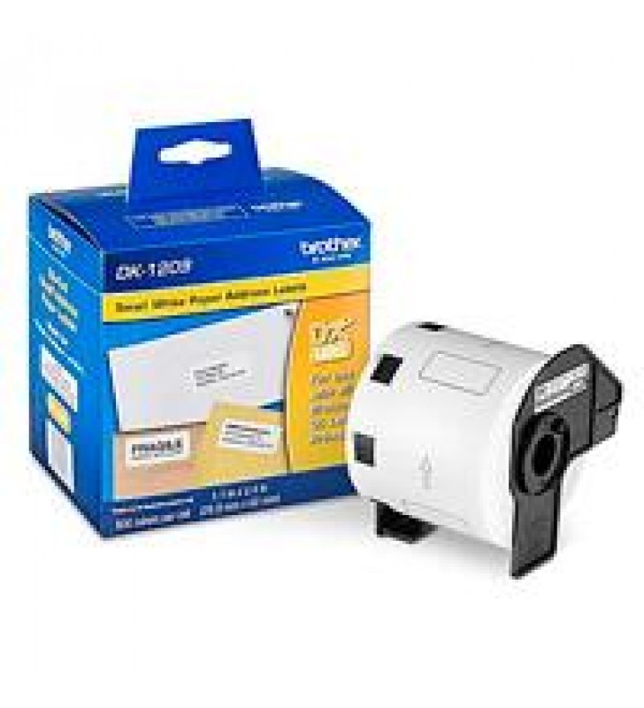 ETIQUETA PRE CORTADA PARA P-TOUCH DE 800 ETIQUETAS DK1209