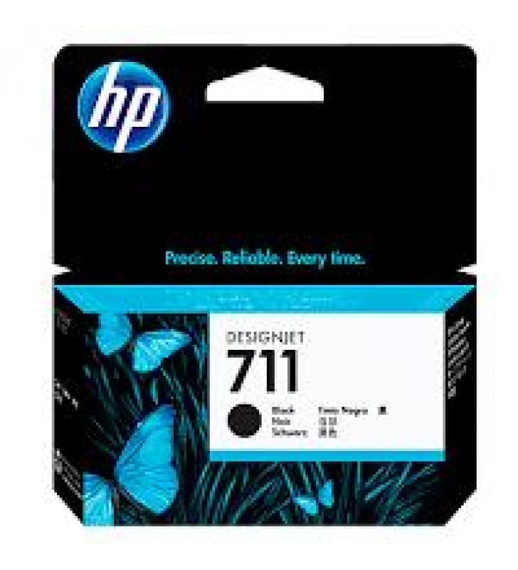 CARTUCHO DE TINTA P/PLOTTER HP 711 NEGRO 38 ML CZ129A