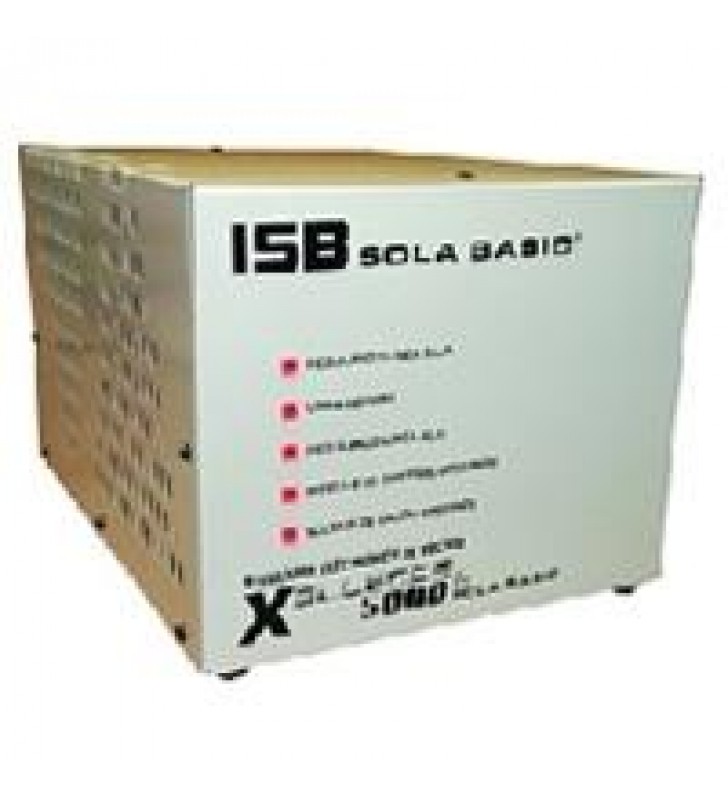 REGULADOR ELECTRONICO DE VOLTAJE SOLA BASIC ISB XELLENCE9000 3 FASES 220Y/127 VCA.