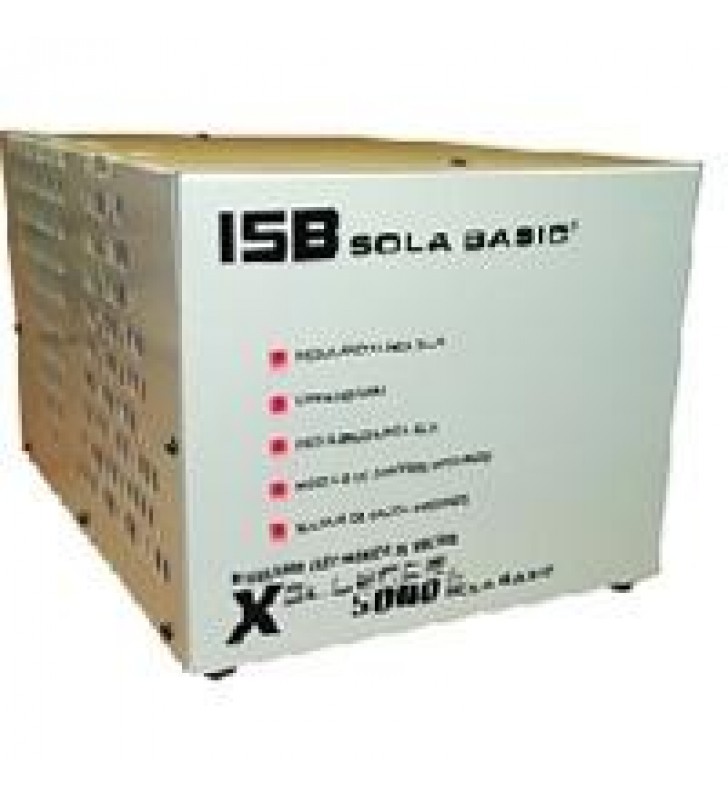 REGULADOR ELECTRONICO DE VOLTAJE SOLA BASIC ISB XELLENCE15000 3 FASES 220Y/127 VCA.