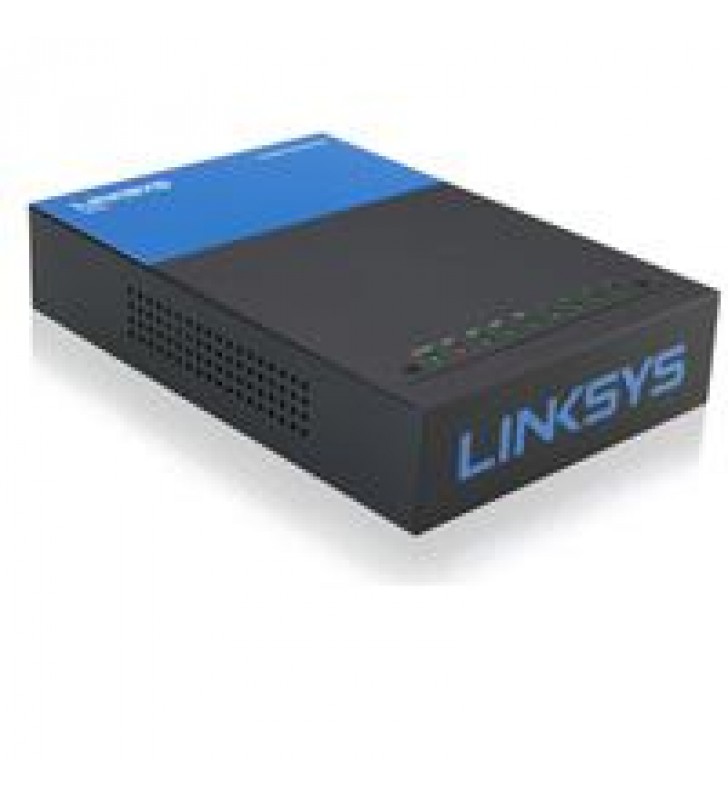 ROUTER VPN LINKSYS LRT214 1 PUERTO WAN 1 PUERTO DMZ 4 PUERTOS LAN GIGABIT FIREWALL QOS