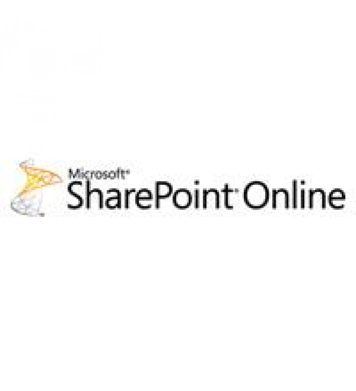 MICROSOFT CLOUD GOB. SHAREPOINT ONLINE PLAN 1 OPEN SHRD SVR SNGL SUBSCRIPTION VL OLP NL QFLD 1 ANO