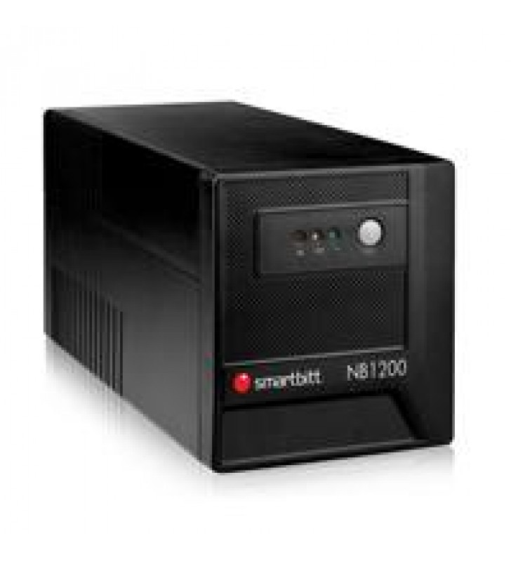 NO BREAK SMARTBITT 1200VA / 600W 8 CONTACTOS CON REGULADOR Y SUPRESOR DE PICOS.