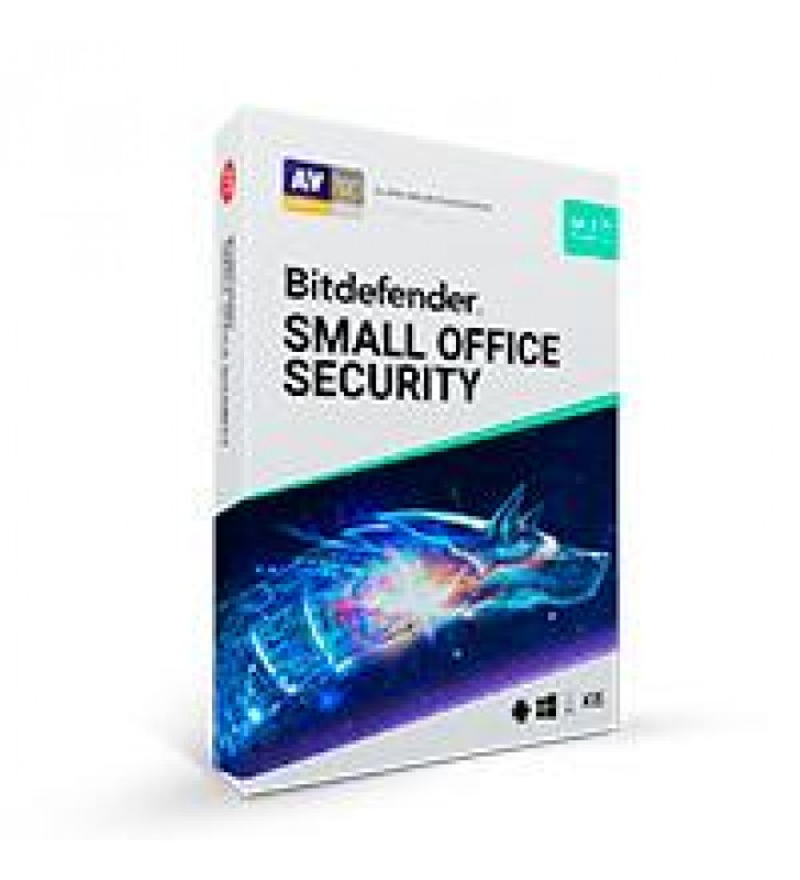 BITDEFENDER SMALL OFFICE SECURITY 5 PC + 1 SERVIDOR + 1 CONSOLA CLOUD 1 ANO DE VIGENCIA FISICO BITDEFENDER SMALL OFFICE SECURITY 5 PC + 1 SERVIDOR + 1 CONSOLA CLOUD 1 ANO DE VIGENCIA FISICO
