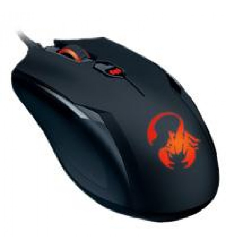 MOUSE OPTICO ALAMBRICO GENIUS P/GAMERS PROFESIONAL AMMOX X1-400 USB NEGRO