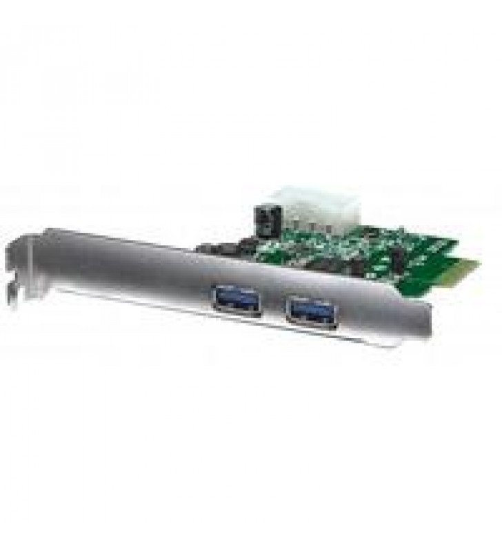 TARJETA PCI EXPRESS MANHATTAN USB 3.0 2 PUERTOS BRACKET LARGO CORTO