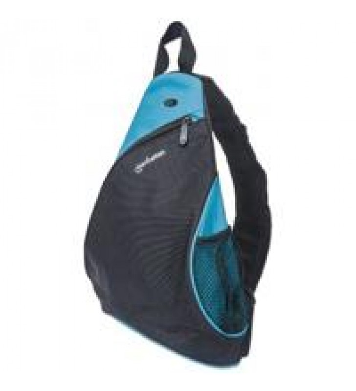 MOCHILA MANHATTAN LIGERA PARA TABLETS Y ULTRABOOKSS DE 12 NEGRO/AZUL MODELO DASHPACK