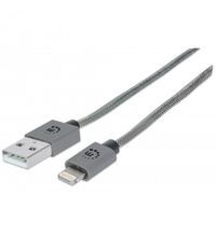 CABLE MANHATTAN ILYNK LIGHTNING MACHO A/MACHO 8 PINES 1M (3FT) CARGA Y TRANSFIERE ARCHIVOS A TU IPHO CABLE MANHATTAN ILYNK LIGHTNING MACHO A/MACHO 8 PINES 1M (3FT) CARGA Y TRANSFIERE ARCHIVOS A TU IPHO