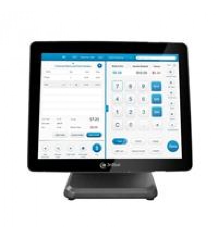 TERMINAL PUNTO DE VENTA 3NSTAR PTE0105W-4-12 15PULG TOUCH USO RUDO PLATA INTELJ1900 4GBRAM HD120GB