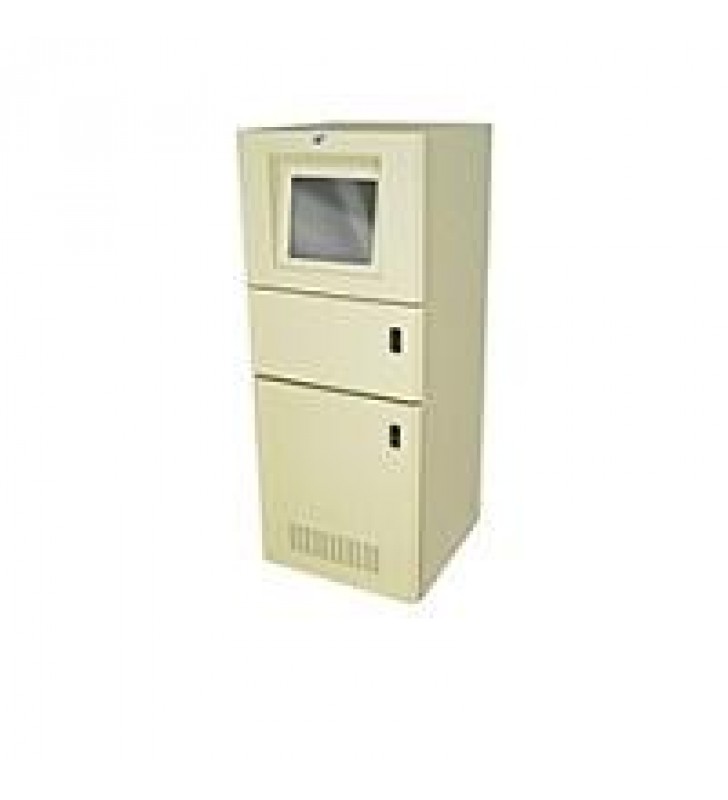 GABINETE NORTH SYSTEM PARA COMPUTADORA INDUSTRIAL MODELO CUSTOM 30 U.R. COLOR NEGRO TEXTURIZADO NO I