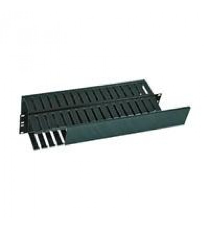 ORGANIZADOR DE CABLES NORTH SYSTEM 2 U.R. DOBLE HORIZONTAL 19