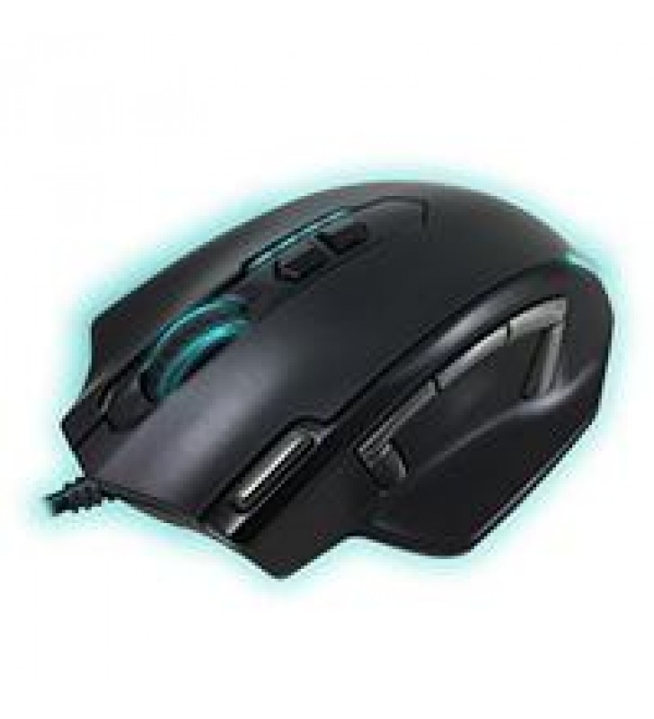 MOUSE GAMER LASER CON 11 BOTONES PROGRAMABLES Y PESO AJUSTABLE VORTRED PERFECT CHOICE DOMINION