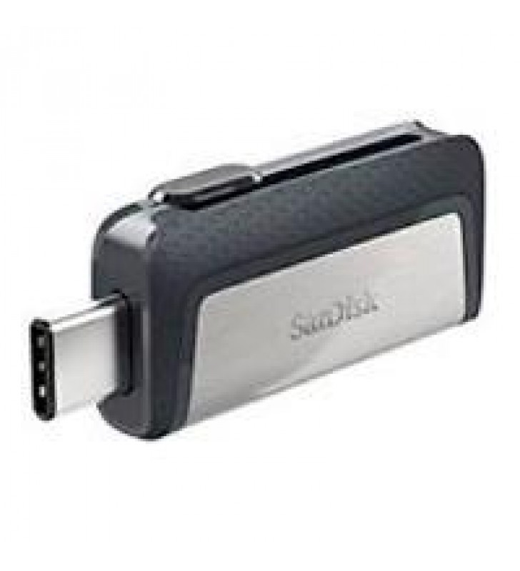 MEMORIA SANDISK 16GB DUAL ULTRA USB TIPO-C / USB 3.1 NEGRO /PLATA 130MB/S