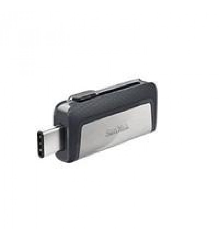 MEMORIA SANDISK 32GB DUAL ULTRA USB TIPO-C / USB 3.1 NEGRO /PLATA 150MB/S