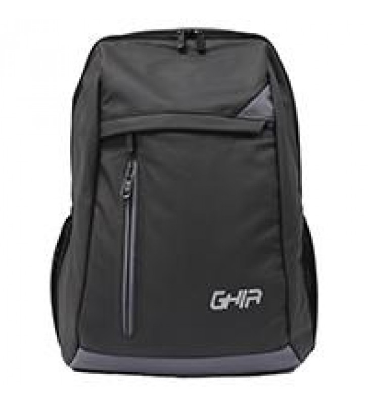 MOCHILA BACKPACK GHIA RESISTENTE A SALPICADURAS 15.6 NEGRO/GRIS