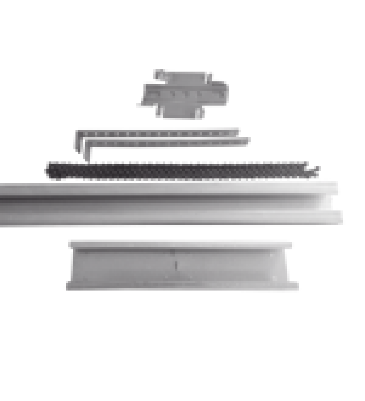 EXTENSION / RIEL TIPO C / 1 MTS.