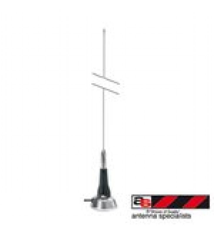 ANTENA MOVIL VHF AJUSTABLE EN CAMPO, RANGO DE FRECUENCIA 138 - 174 MHZ.