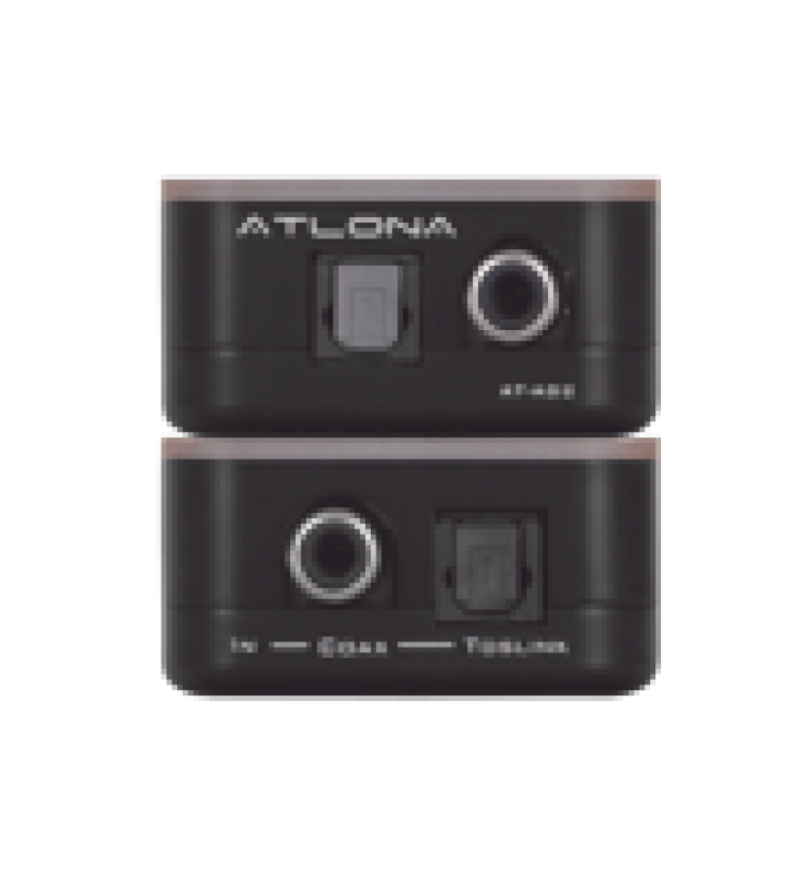 ATLONA OPTICAL/COAXIAL TO OPTICAL/COAXIAL CONVERTER/BOOSTER