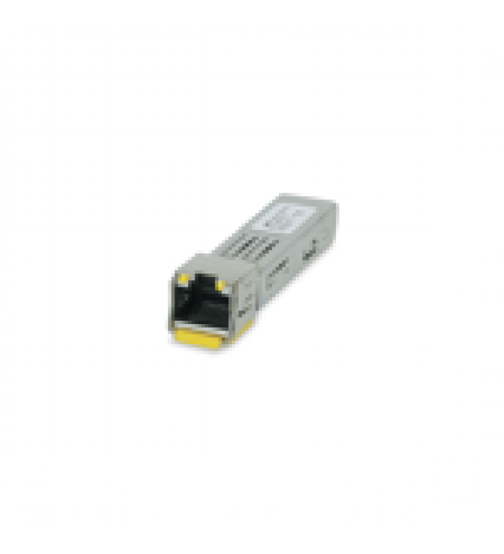 TRANSCEPTOR MINIGBIC SFP 10/100/1000 MBPS, DISTANCIA 100 M CONECTOR RJ-45