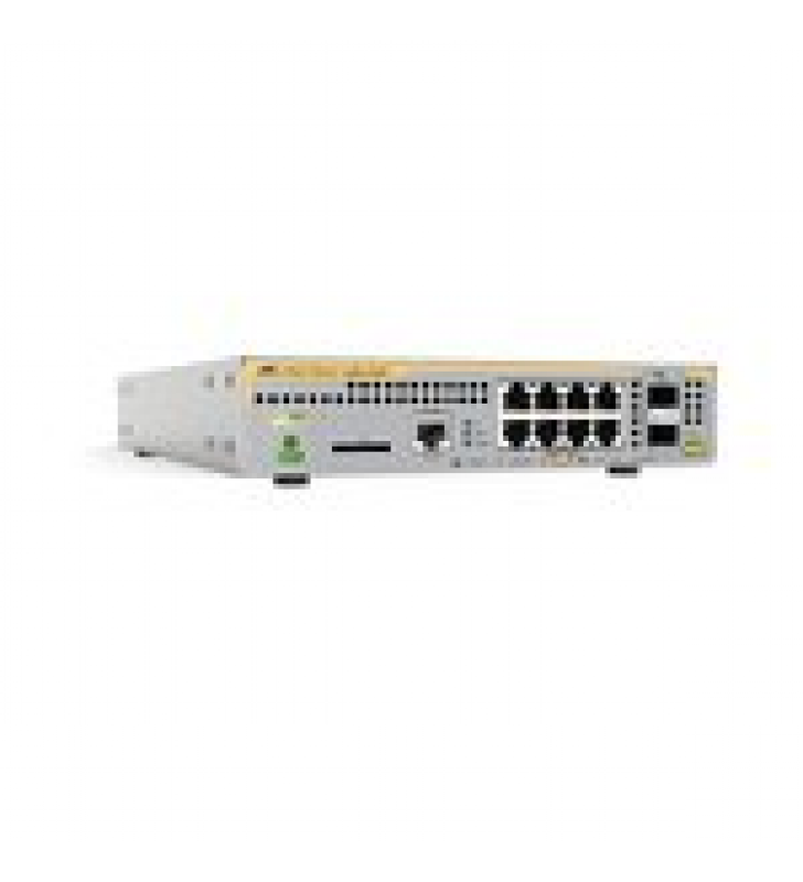 SWITCH POE+ ADMINISTRABLE CAPA 3, 8 PUERTOS 10/100/1000 MBPS + 2 SFP GIGABIT, 124 W