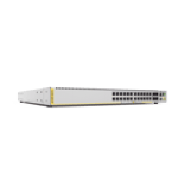 SWITCH STACKEABLE CAPA 3, 24 PTOS GIGABIT, 4 PTOS SFP+ 10G, FUENTES HOT SWAP