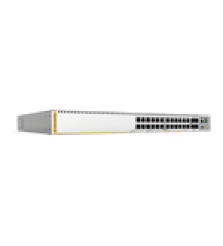 SWITCH STACKEABLE CAPA 3, 20 PUERTOS 10/100/1000 MBPS + 4 X 100M/1G/2.5/5G-T + 4 PUERTOS SFP+ 10 G, FUENTE REDUNDANTE