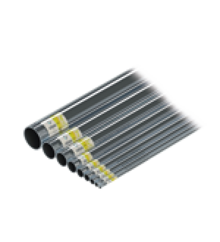TUBO CONDUIT 2 PARED GRUESA (51MM) X 3 METROS, ETIQUETA AMARILLA CALIBRE 13 (INCLUYE 1 COPLE).