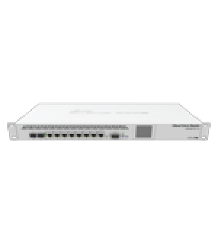 (CCR1009-7G-1C-1S+) CLOUD CORE ROUTER, CPU 9 NUCLEOS,7 PUERTOS GIGABIT, 1 COMBO TP/SFP, 1 PUERTO SFP+, 2 GB MEMORIA