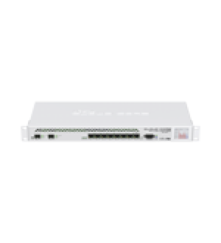 CLOUD CORE ROUTER, CPU 36 NUCLEOS, 8 PUERTOS GIGABIT ETHERNET, 2 PUERTOS SFP+ Y 16 GB MEMORIA