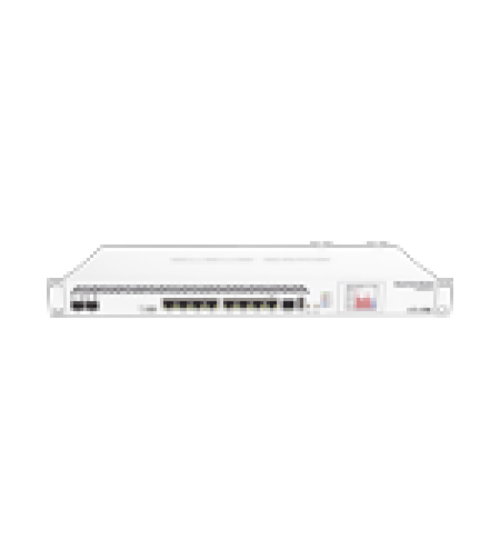(CCR1036-8G-2S+EM) CLOUD CORE ROUTER, CPU 36 NUCLEOS, 8 PUERTOS GIGABIT ETHERNET, 2 PUERTOS SFP+ Y 8 GB MEMORIA