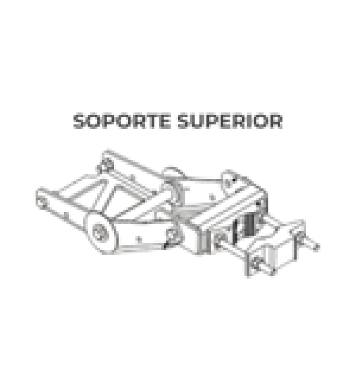JUEGO DE MONTAJE CON AJUSTE DE TILT DE 0 A 12 GRADOS DE INCLINACION PARA ANTENA SECTORIAL DE LAS SERIES SP304V.