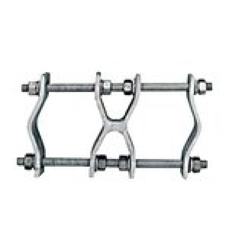 KIT DE MONTAJE TIPO PIPA PARA INSTALACION EN TUBO O PUNTA DE TORRE