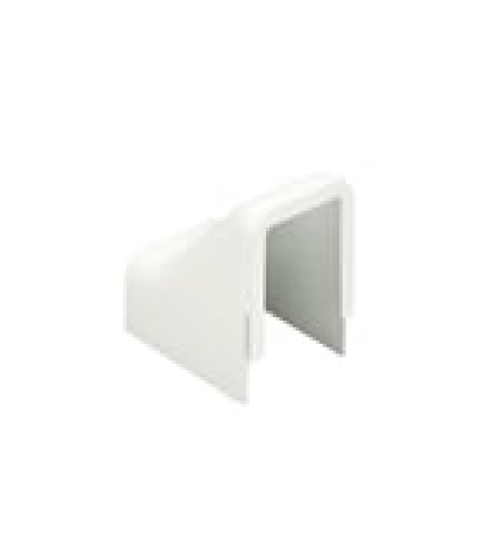 CONEXION PARA TECHO FALSO/ENTRADA, PARA USO CON CANALETA LD10, MATERIAL ABS, COLOR BLANCO