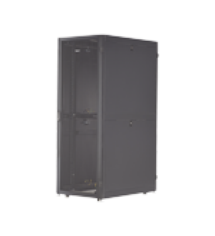 GABINETE NET-VERSE PARA CENTROS DE DATOS, 42UR, 600MM DE ANCHO, 1200MM DE PROFUNDIDAD, FABRICADO EN ACERO, COLOR NEGRO