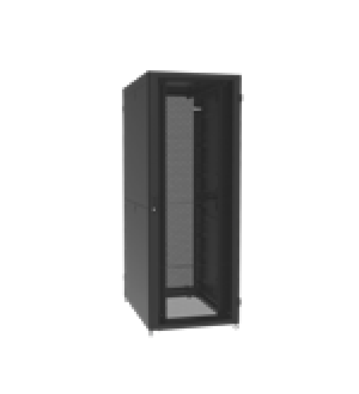 GABINETE NET-VERSE PARA CENTROS DE DATOS, 45UR, 800MM DE ANCHO, 1000MM DE PROFUNDIDAD, FABRICADO EN ACERO, COLOR NEGRO