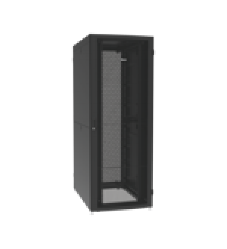 GABINETE NET-VERSE PARA CENTROS DE DATOS, 48UR, 800MM DE ANCHO, 1200MM DE PROFUNDIDAD, FABRICADO EN ACERO, COLOR NEGRO