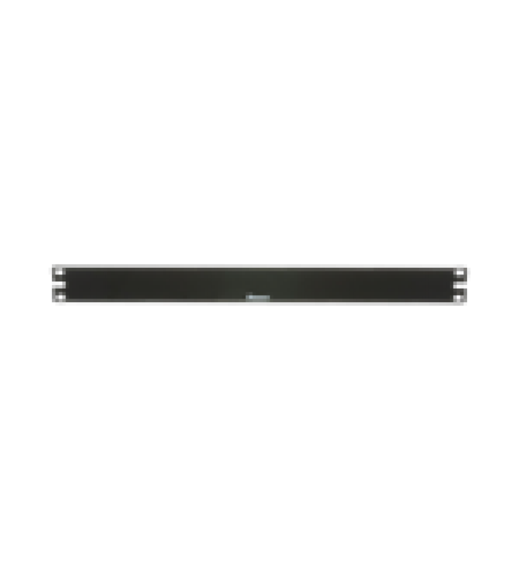 TAPA CIEGA PARA RACK ESTANDAR DE 19IN, PLANO, DE ACERO, 1UR, COLOR NEGRO