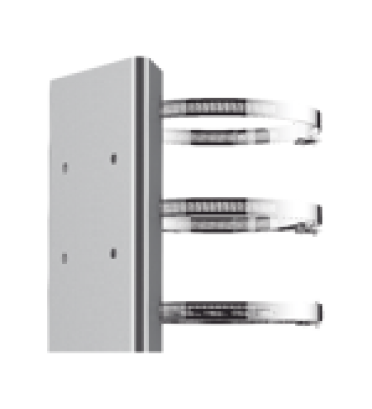 MONTAJE DE POSTE PARA DOMO PTZ DE ACERO INOXIDABLE PARA CAMARAS HIKVISION