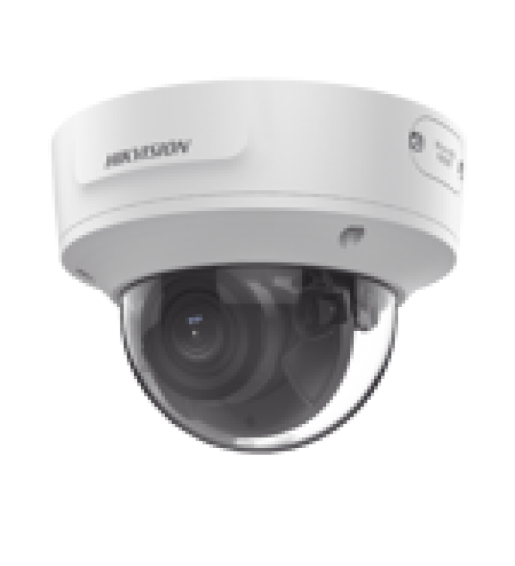 DOMO IP 2 MEGAPIXEL / LENTE MOT. 2.8 A 12 MM / 40 MTS IR EXIR /EXTERIOR IP67 / IK10 / WDR 120 DB / POE / VIDEOANALITICOS (FILTRO DE FALSAS ALARMAS) / ULTRA BAJA ILUMINACION / ENTRADA Y SALIDA DE AUDIO Y ALARMA