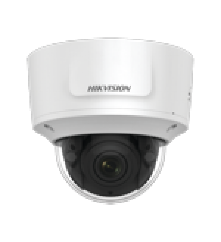 DOMO IP 4 MEGAPIXEL / LENTE MOT. 2.7 A 13.5 MM / 40 MTS IR EXIR / EXTERIOR IP66 / IK10 / WDR 120 DB / POE / AUDIO Y ALARMAS / VIDEOANALITICOS INTEGRADOS