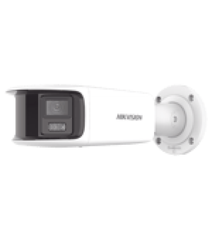 [ PROTECCION ACTIVA ] BALA IP PANORAMICA 8 MEGAPIXEL / 180? / LENTE 4 MM / IMAGEN A COLOR 24/7 / POE / WDR 130? / IP67 / ACUSENSE / PROTECCION ACTIVA (LUZ ESTROBOSCOPICA Y ALARMA AUDIBLE) / 40 MTS LUZ BLANCA
