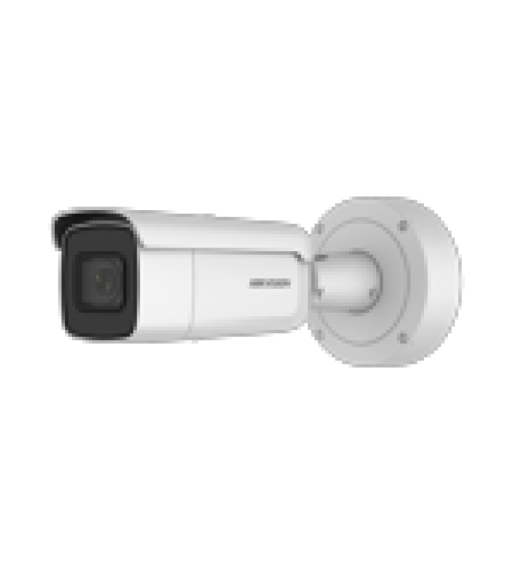 BALA IP 8 MEGAPIXEL (4K) / 50 MTS IR EXIR / LENTE MOT. 2.8 A 12 MM / ULTRA BAJA ILUMINACION / IP67 / IK10 / VIDEOANALITICOS INTEGRADOS / WDR 120 DB / POE+ / AUDIO Y ALARMAS